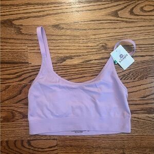 b’tempt’d by Wacoal Lavender Seamless Sports Bra - Large